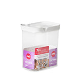 EMSA Optima N1142100 Barattolo Rettangolare Contenitore 1,6 L Trasparente Bianco 1 pz