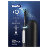 Oral-B Spazzolino Elettrico Ricaricabile iO 3 Nero, 1 Testina Di Ricambio, 1 Custodia Da Viaggio. 1 Spazzolino