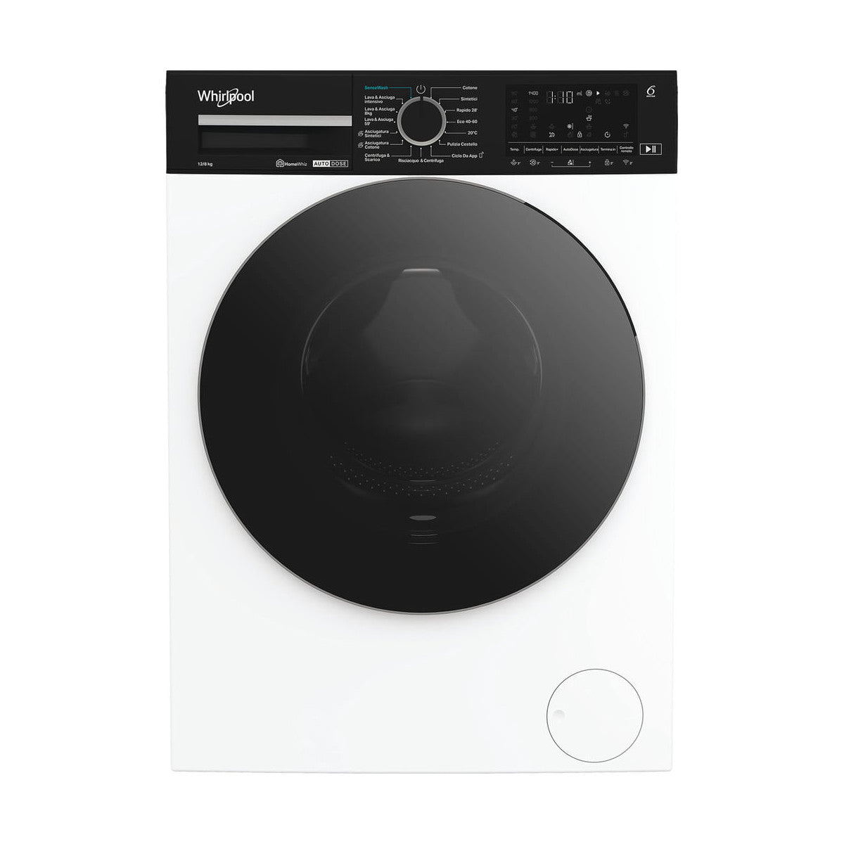 Whirlpool Lavasciuga a libera installazione - WPD 2836W ADS IT
