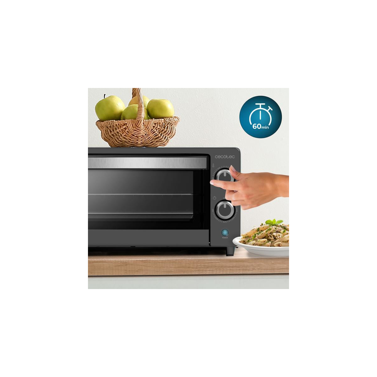 Cecotec 03816 forno elettrico 10 L 1000 W Nero