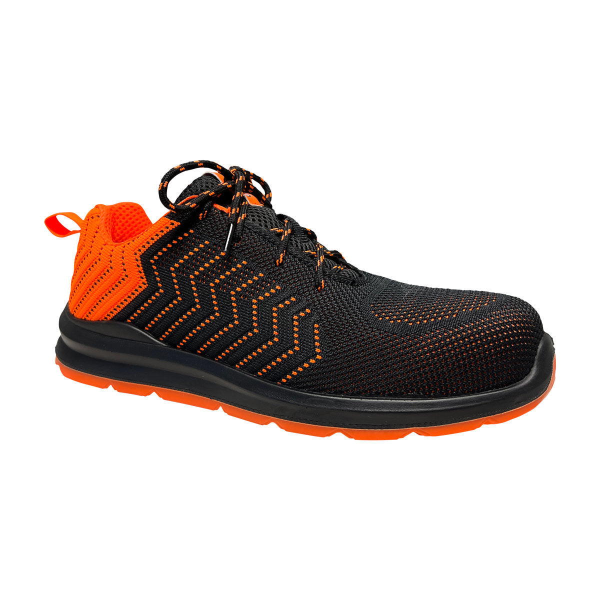 Neri Safety Scarpa Protettiva Bassa Wave S1P SRC Nero Arancio Taglia 47