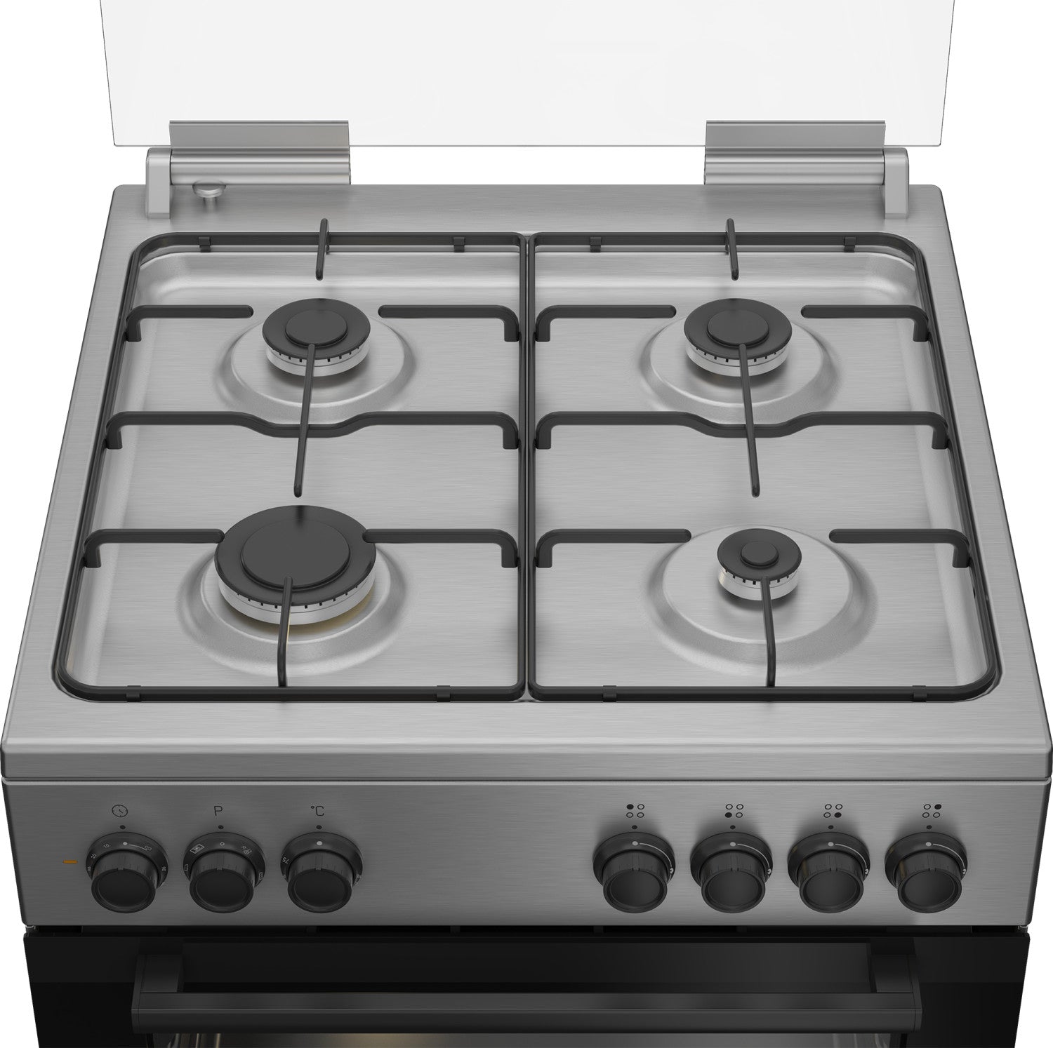 Beko FBE62120XD cucina A Elettrico Gas Acciaio inox