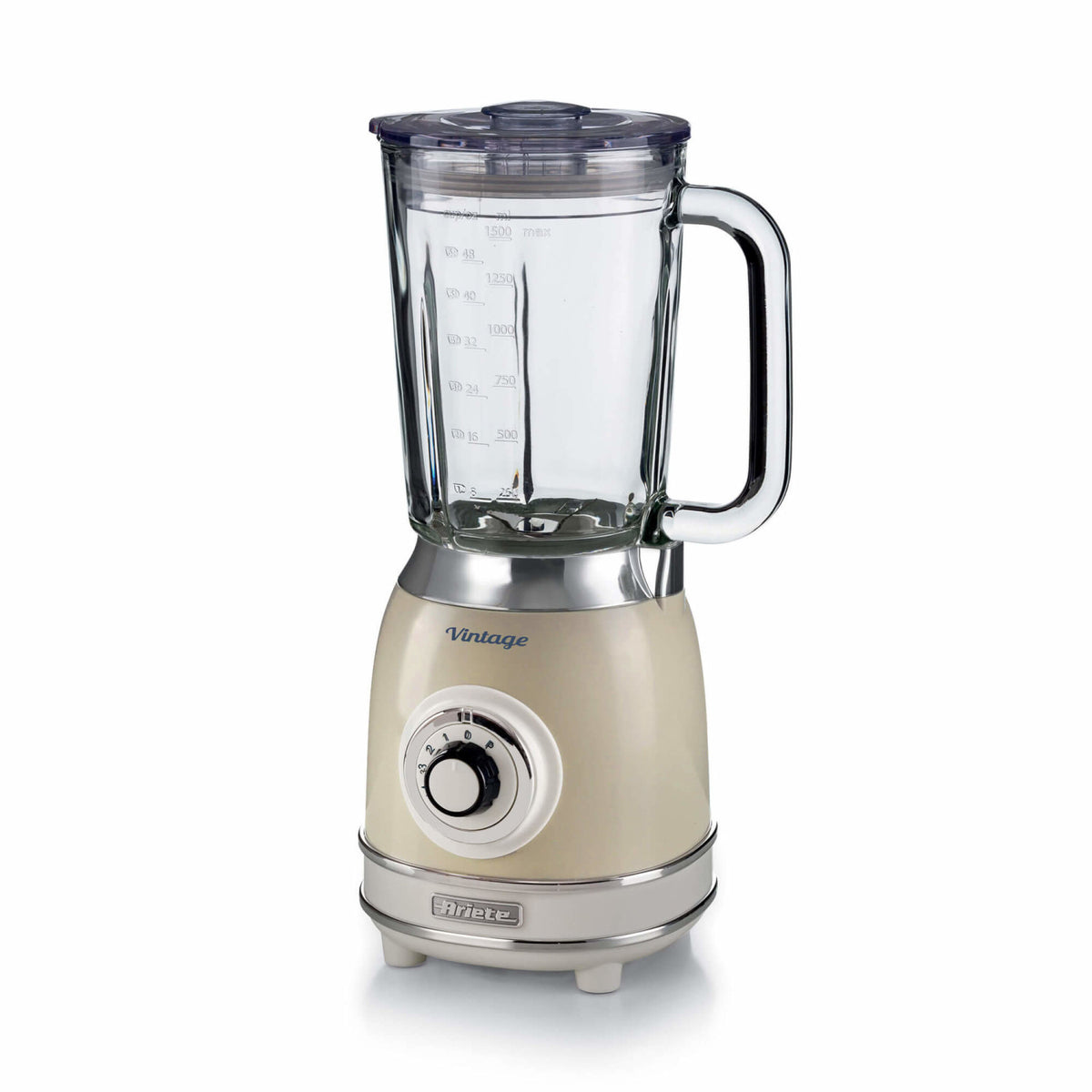 Frullatore da Tavolo Ariete 0583/03 Vintage Tazza in Vetro 1000 W Beige