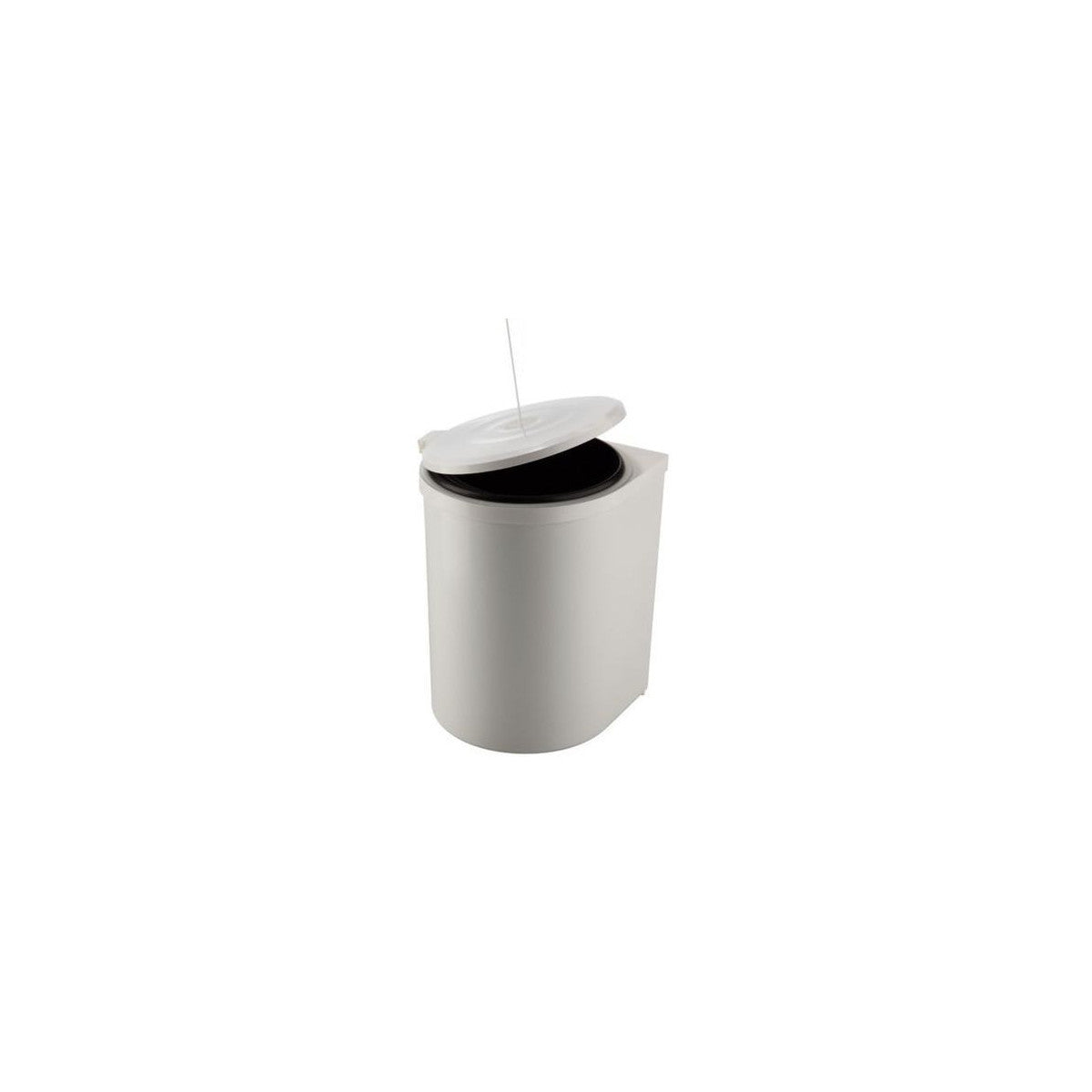 Antoniazzi Pattumiera Tonda 13 Lt Art. 270 Grigio Metallo