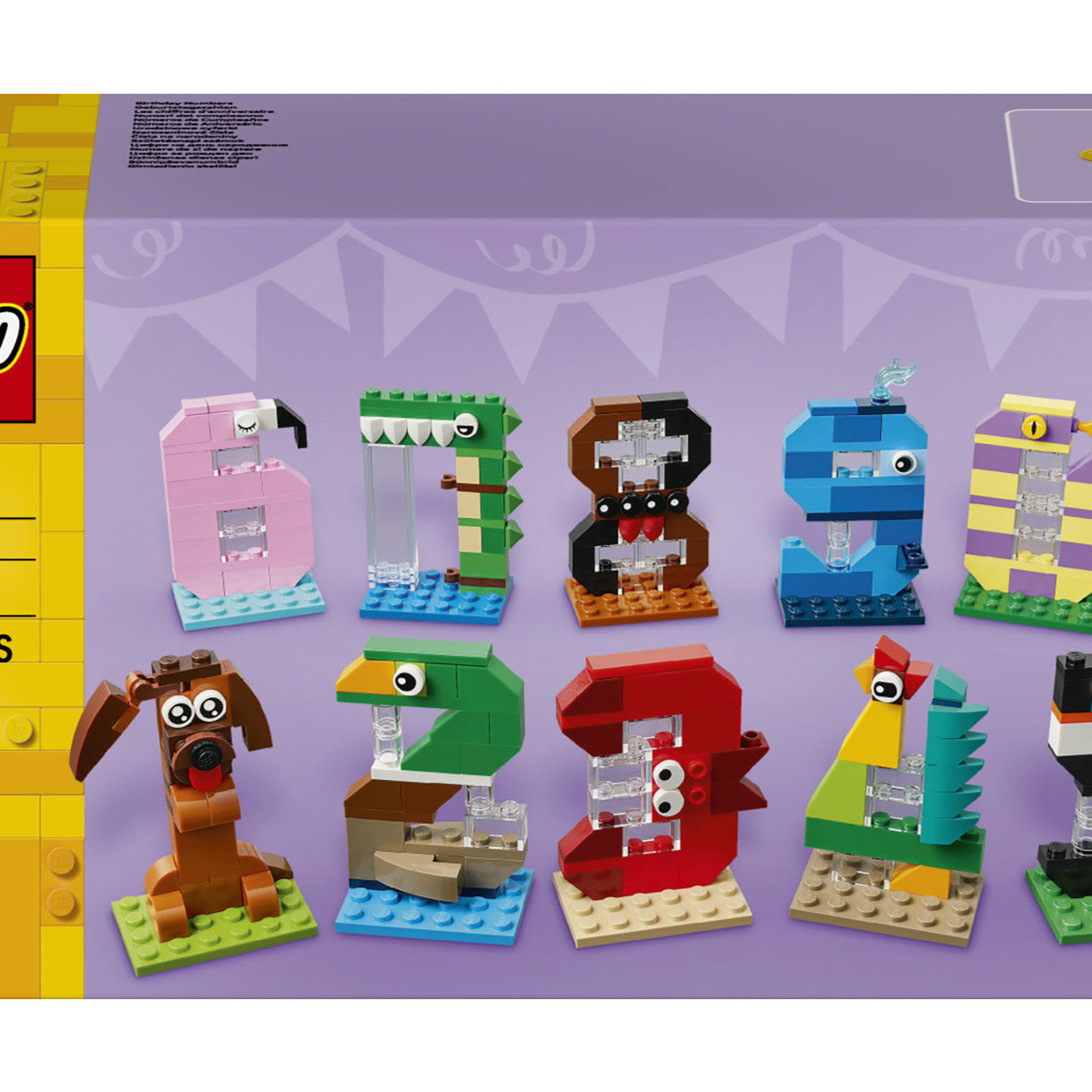 Lego Iconic 40807 Numeri Del Compleanno Giocattolo, Decorazione Per Torta, Addobbi Per Feste O Gioco Per Contare, Regalo Bambini 6