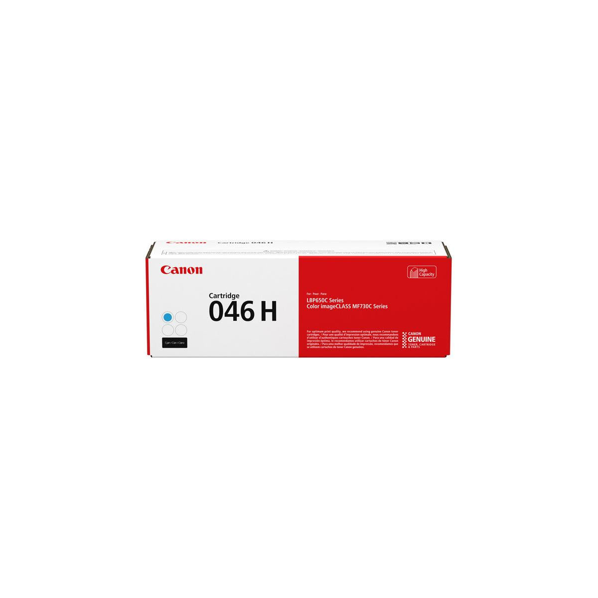 Canon 046 H cartuccia toner 1 pz Originale Ciano