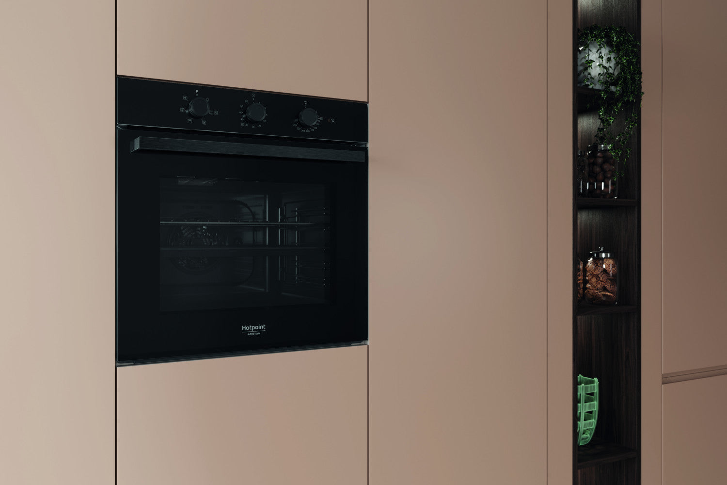 Hotpoint Ariston HAO3 K35H B 71 L Nero
