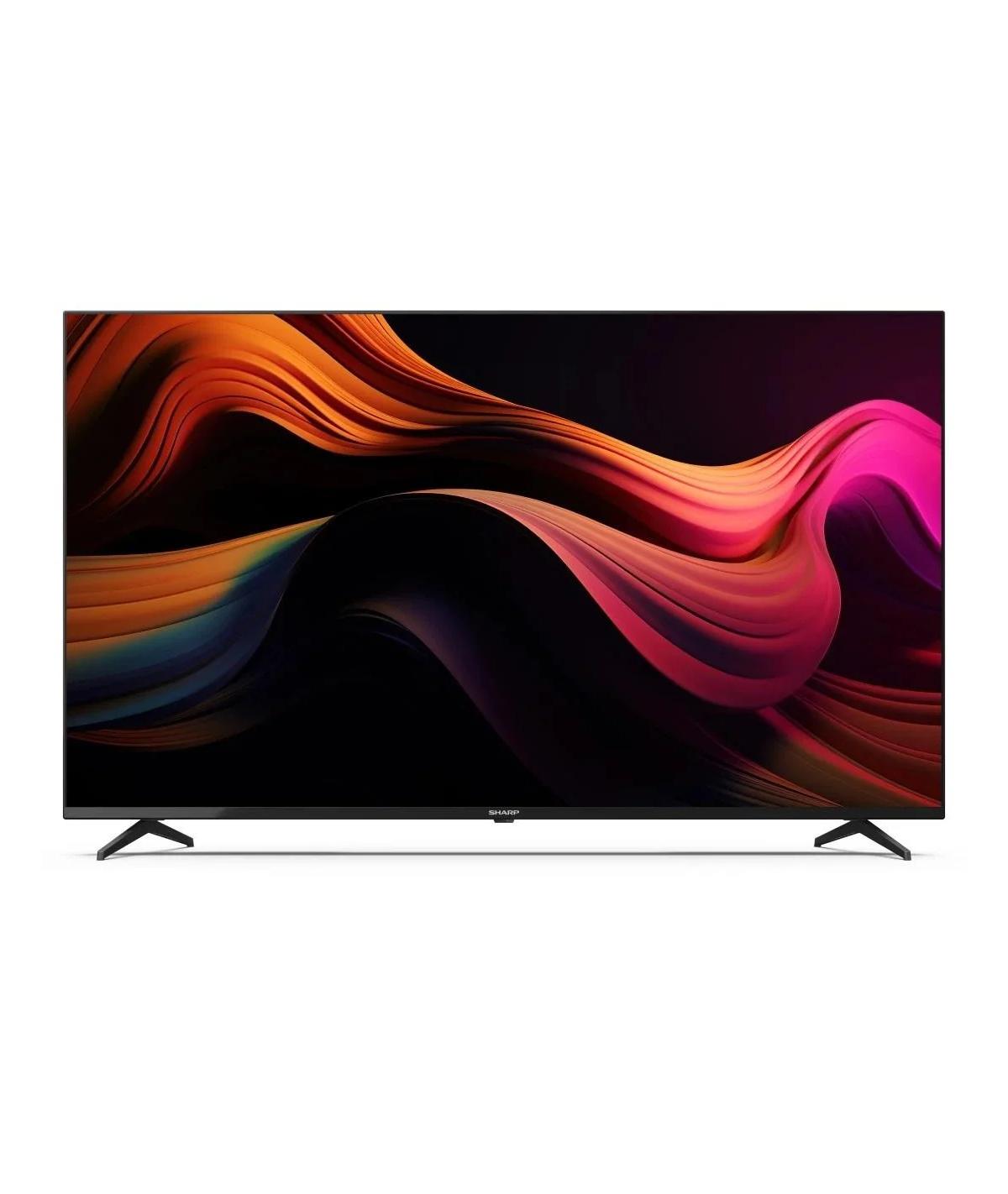 Sharp 55Gl4060E 55 pollici Google Tv Led 4K Frameless Tv