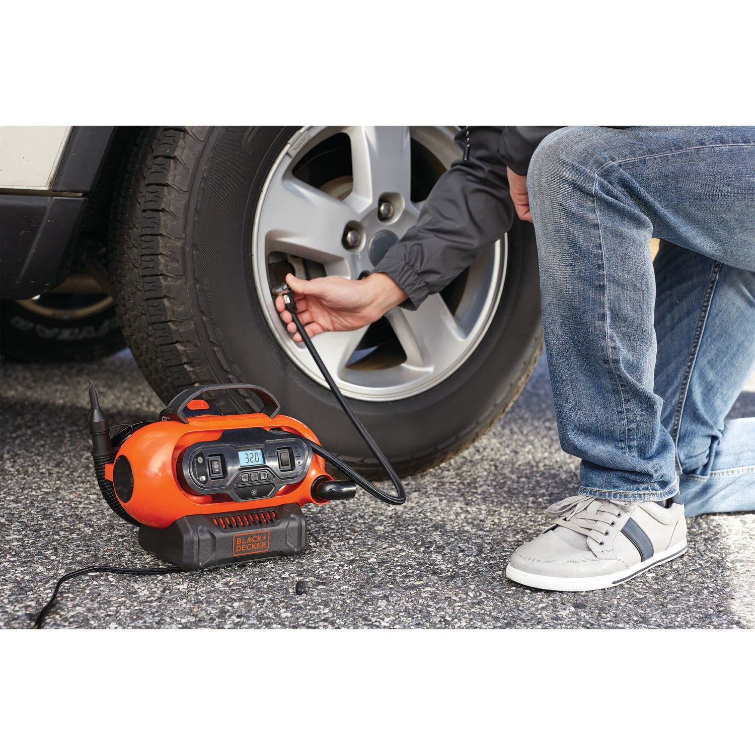 Black Decker BDCINF18N-QS compressore ad aria 160 l/min AC/Accendisigaro