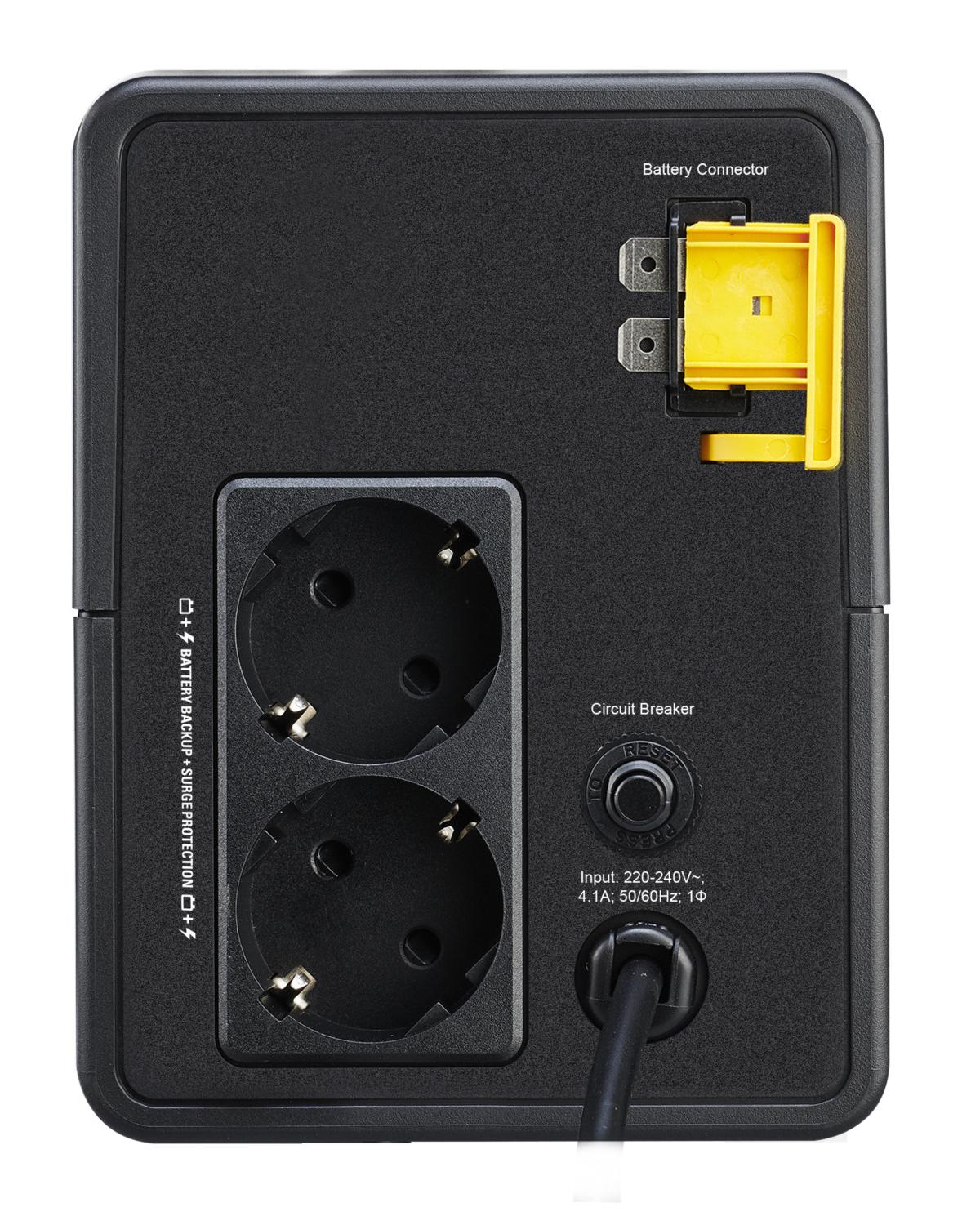 APC BVX900LI-GR gruppo di continuità (UPS) A linea interattiva 0,9 kVA 480 W 2 presa(e) AC