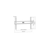 Equip 650330 177,8 cm (70") Nero