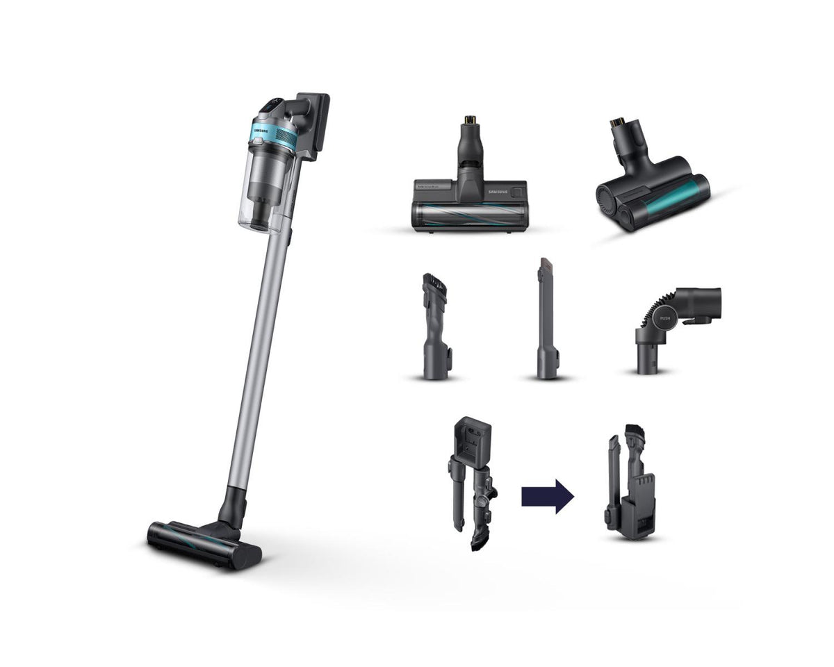 Samsung VS20T7532T1 Jet 75 pet Scopa Elettrica Senza Filo Senza Sacchetto Potenza 200W Silver