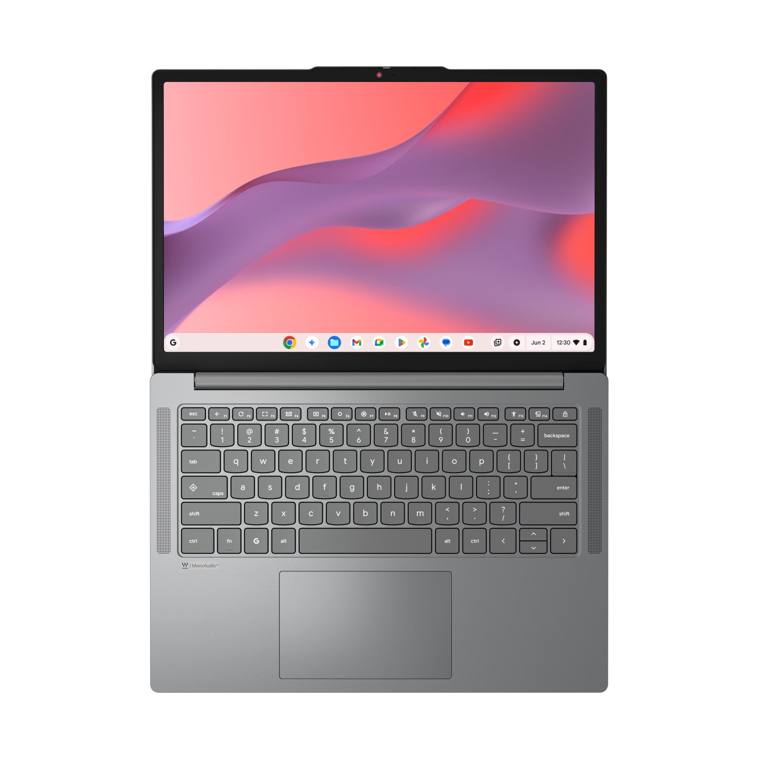 Lenovo Notebook Chromebook Display 14.0'' WUXGA (1920x1200) Processore MTK M 540 Memoria RAM 4GB Memoria SSD 64GB_ Scheda grafica Integrata Sistema Operativo CHROME OS LUNA_GREY Caricatore NON incluso