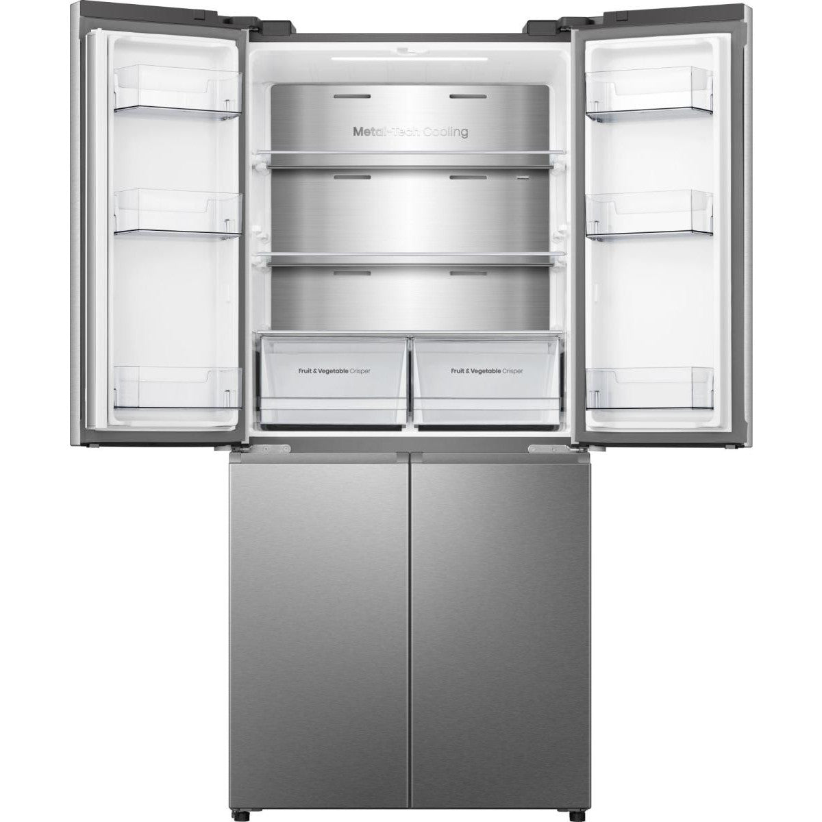 Hisense RQ5P470SAIE frigorifero side-by-side Libera installazione 483 L E Grigio