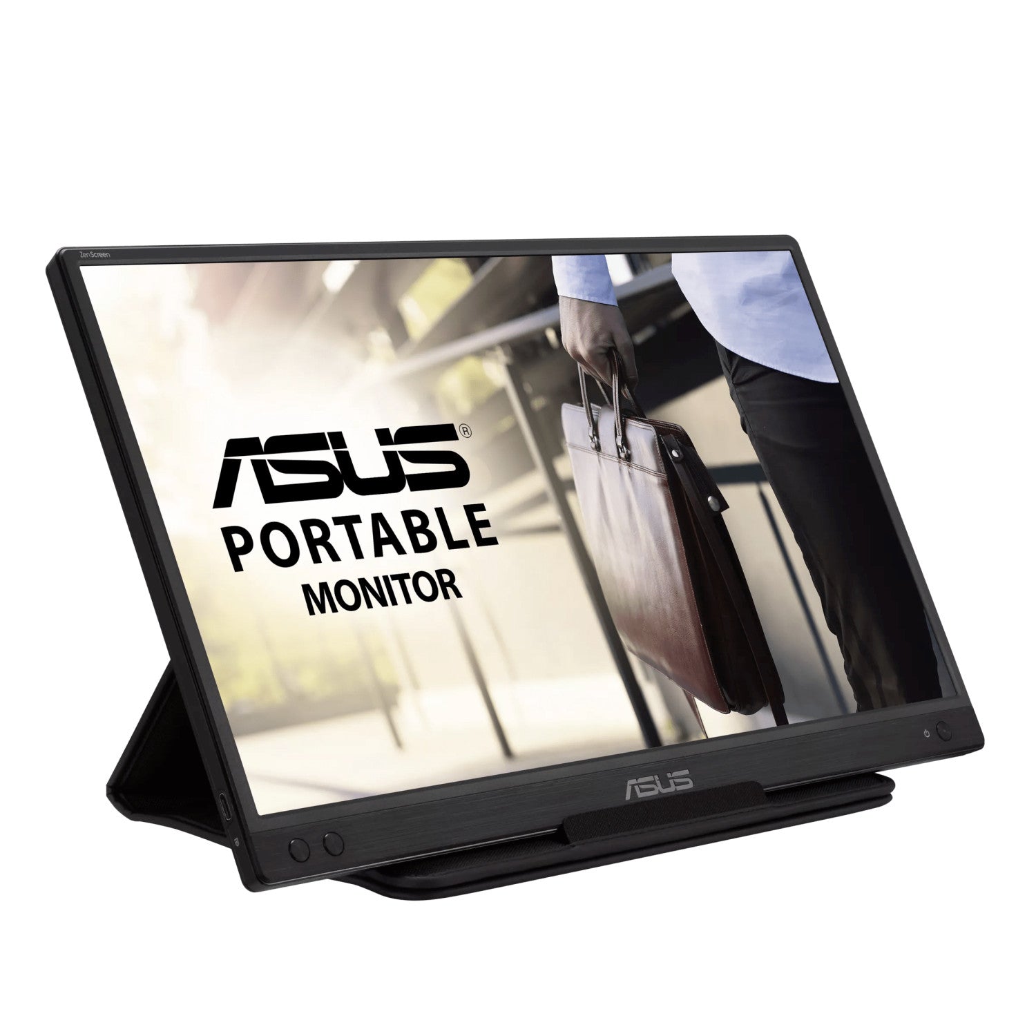 ASUS ZenScreen MB166C Monitor PC 39,6 cm (15.6") 1920 x 1080 Pixel Full HD LED Nero