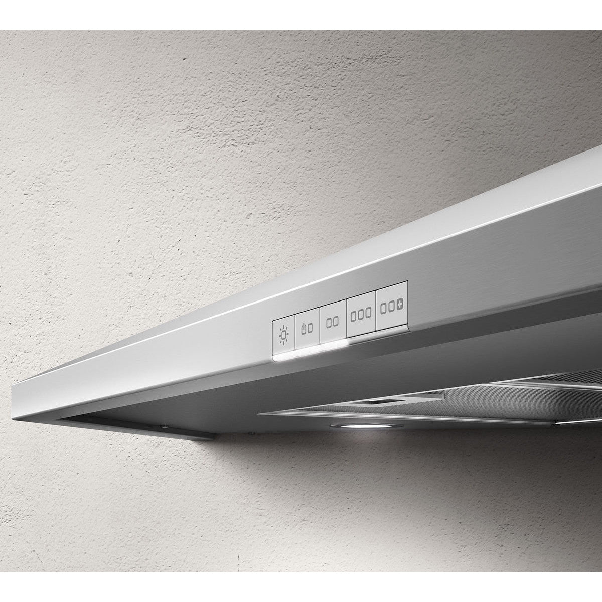 Elica PRF0121267A cappa aspirante Cappa aspirante a parete Acciaio inox 625 m3/h
