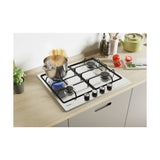 Candy ESSENZA CDIH6WBREX Acciaio inox Da incasso 60 cm Gas 4 Fornelli