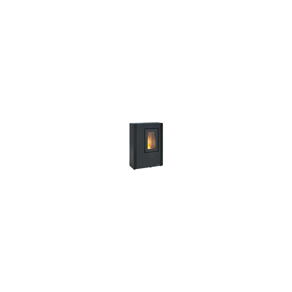 Extraflame Stufa a Pellet Luisella Maxi 5.0 Nera 7 kW Wi-Fi Classe A