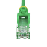 StarTech.com N6PAT25CMGNS cavo di rete Verde 0,25 m Cat6 U/UTP (UTP)
