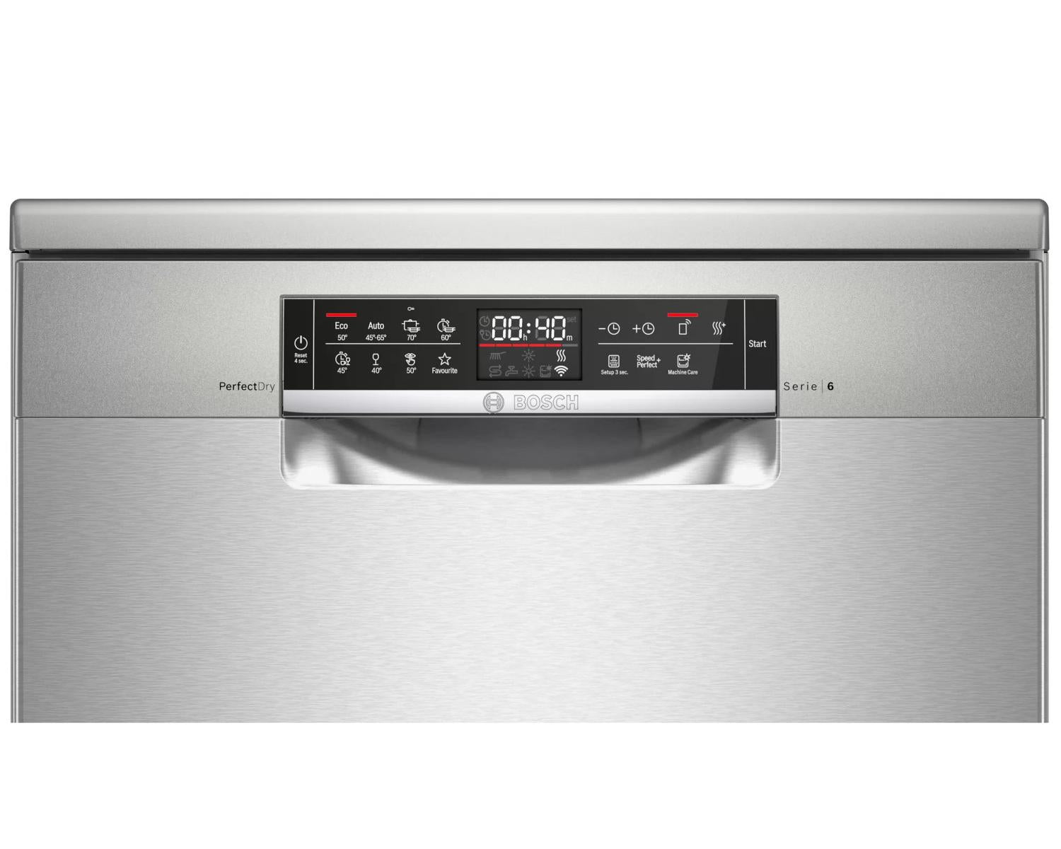 Bosch Serie 6 SMS6ZDI48E Lavastoviglie Libera Installazione 13 Coperti Classe C Acciaio