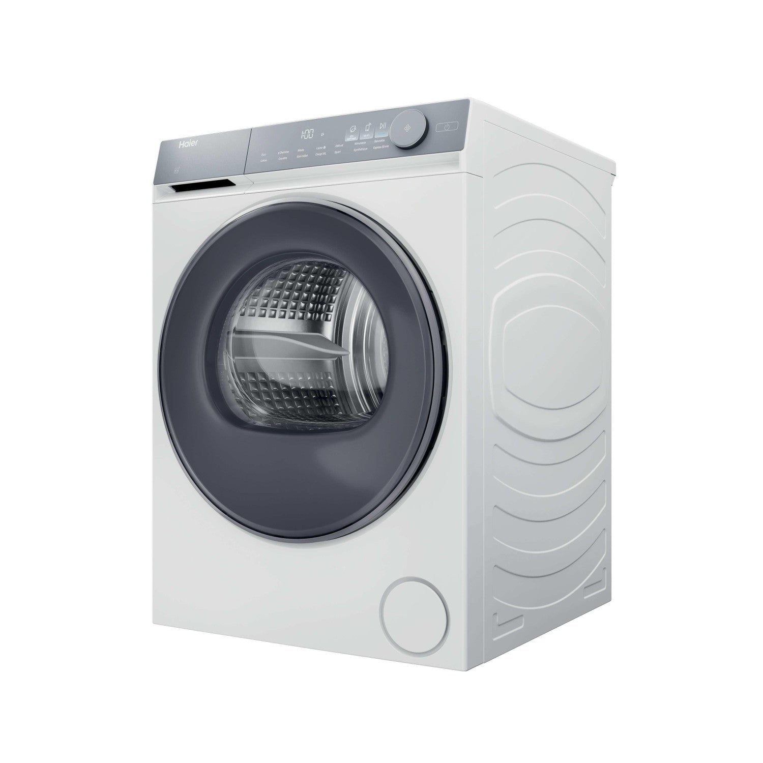 Haier HD100-C367U1 asciugatrice Libera installazione Caricamento frontale 10 kg Bianco