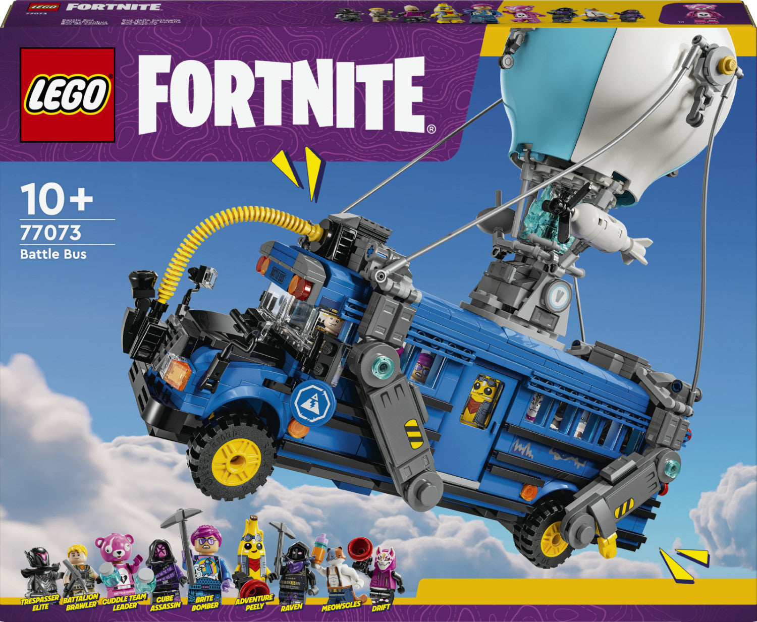 LEGO Fortnite Battle Bus 77073 Set da Costruzione 954 Pezzi 10 Anni