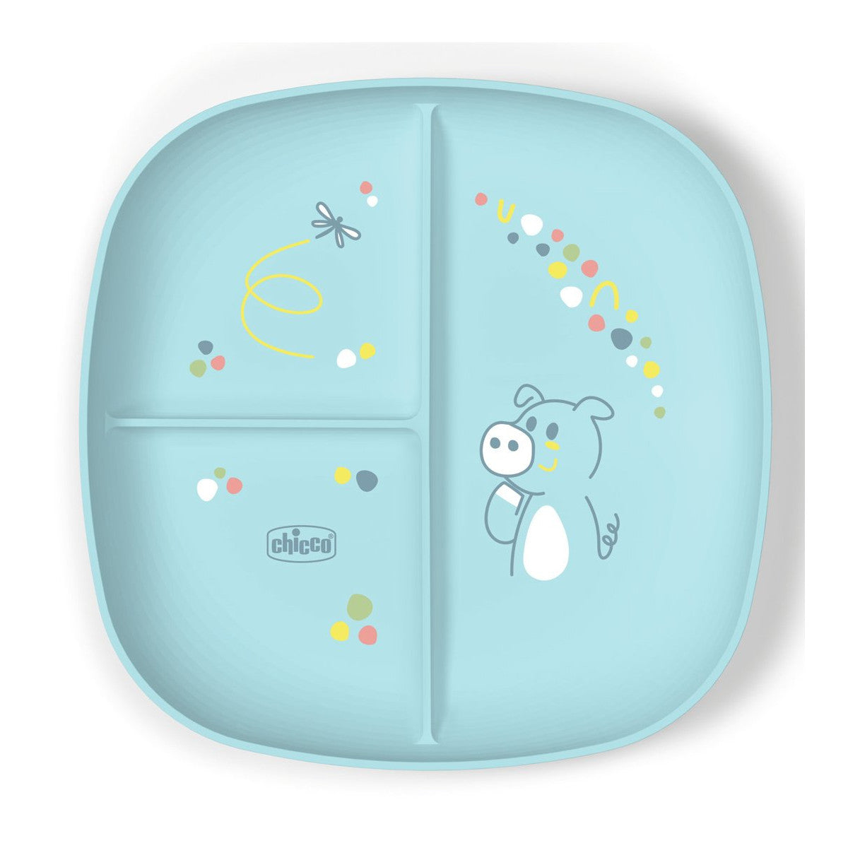 Chicco 00016003250000 servizio da tavola per bambino Piatto per bambini