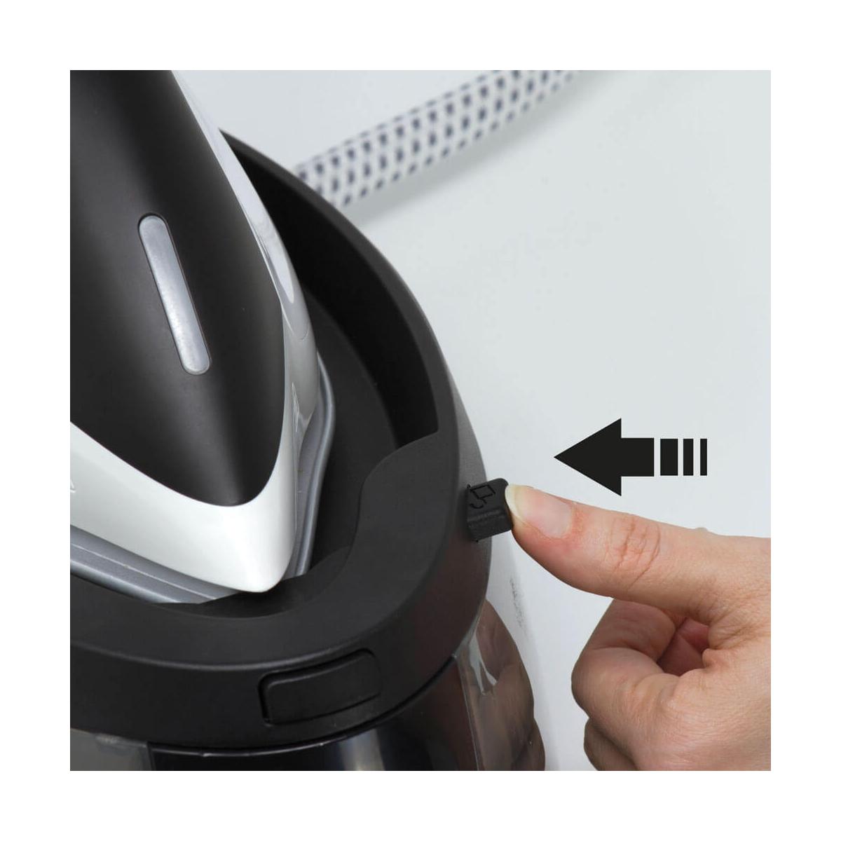 Polti Simply VS20.20 2200 W 1,5 L Ceramica Nero, Bianco