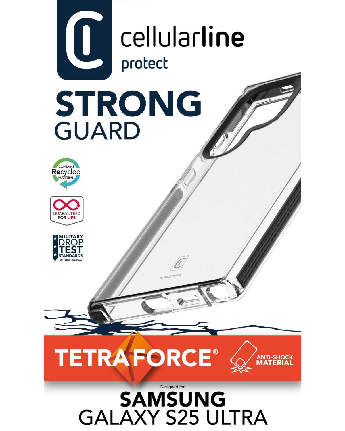 Cellularline Tetra Force Strong Guard Galaxy S25 Ultra