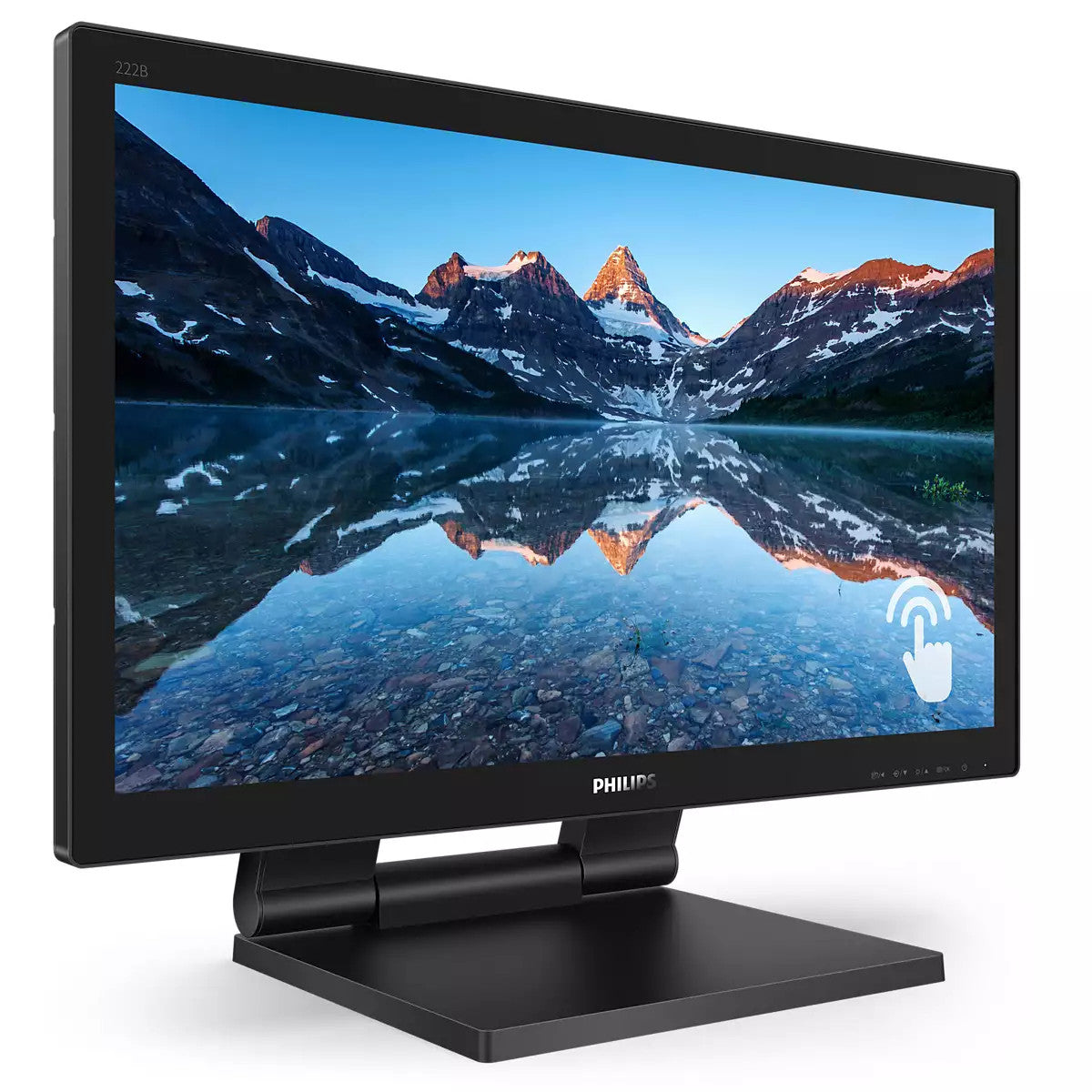 Philips B Line 222B9TA/00 LED display 54,6 cm (21.5") 1920 x 1080 Pixel Full HD LCD Touch screen Da tavolo Nero
