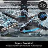 LG QuadWash DB375TXSW Lavastoviglie a scomparsa totale Classe A 14 coperti Vapore Wi-Fi