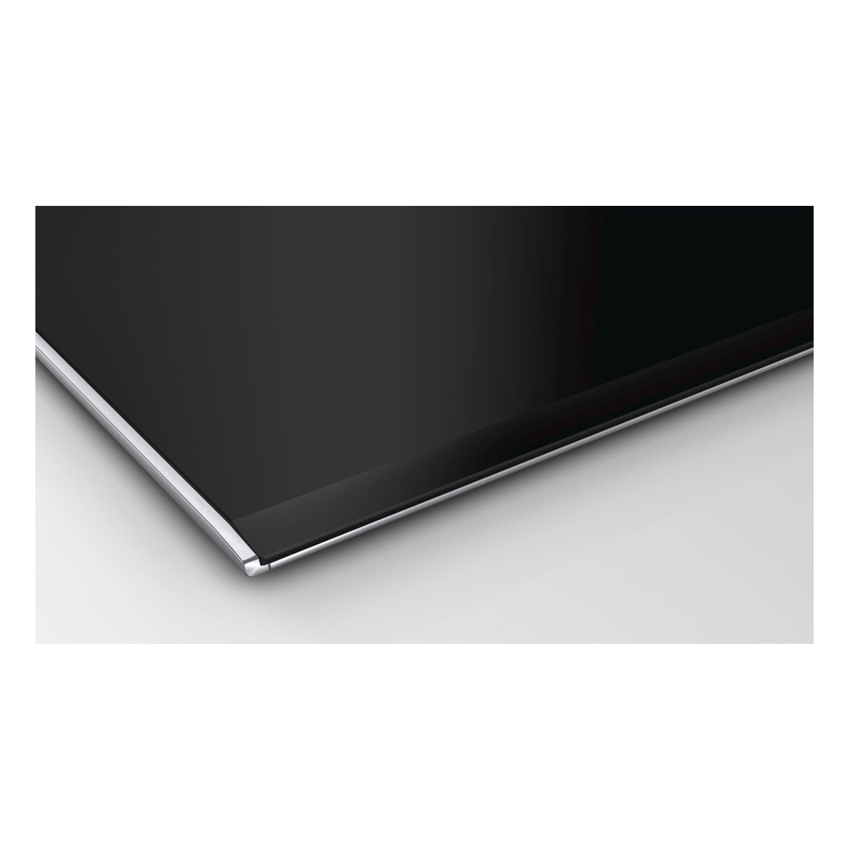 Bosch Serie 8 PKN675DP1D piano cottura Nero, Acciaio inox Da incasso Ceramica 4 Fornelli