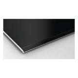 Bosch Serie 8 PKN675DP1D piano cottura Nero, Acciaio inox Da incasso Ceramica 4 Fornelli