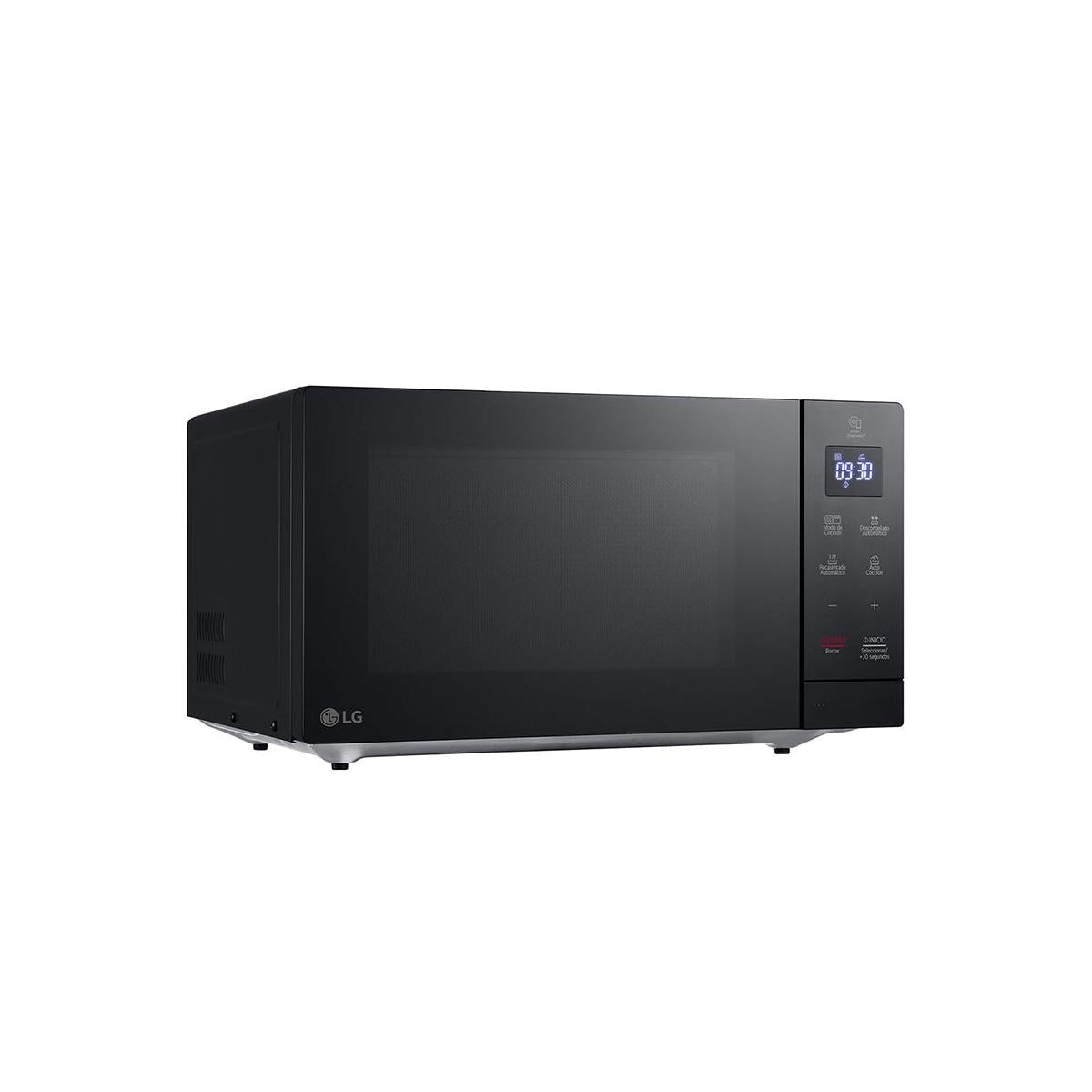 LG MH7032JAS Nero Microonde con grill Superficie piana 30 L 900 W