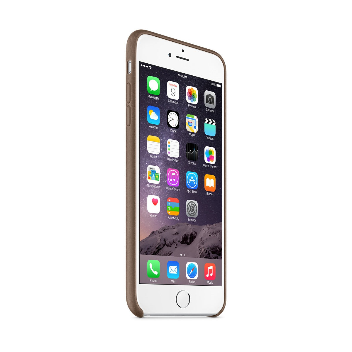 Apple MGQR2ZM/A custodia per cellulare 14 cm (5.5pollici) Cover Marrone