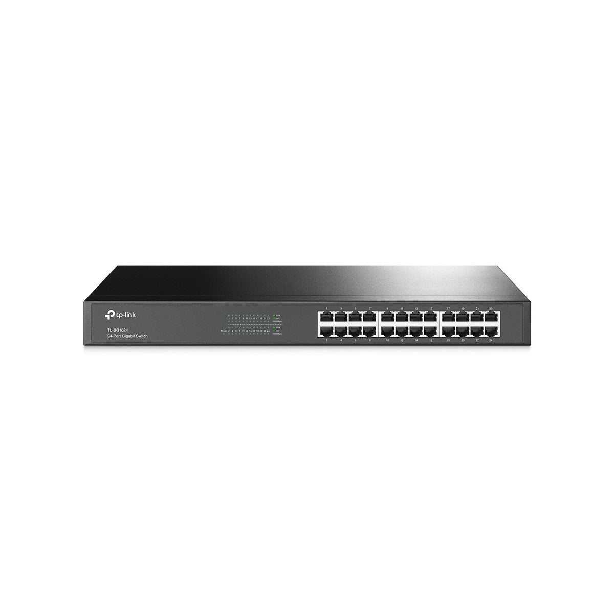 TP-Link TL-SG1024 switch di rete Non gestito L2 Gigabit Ethernet (10/100/1000) Nero