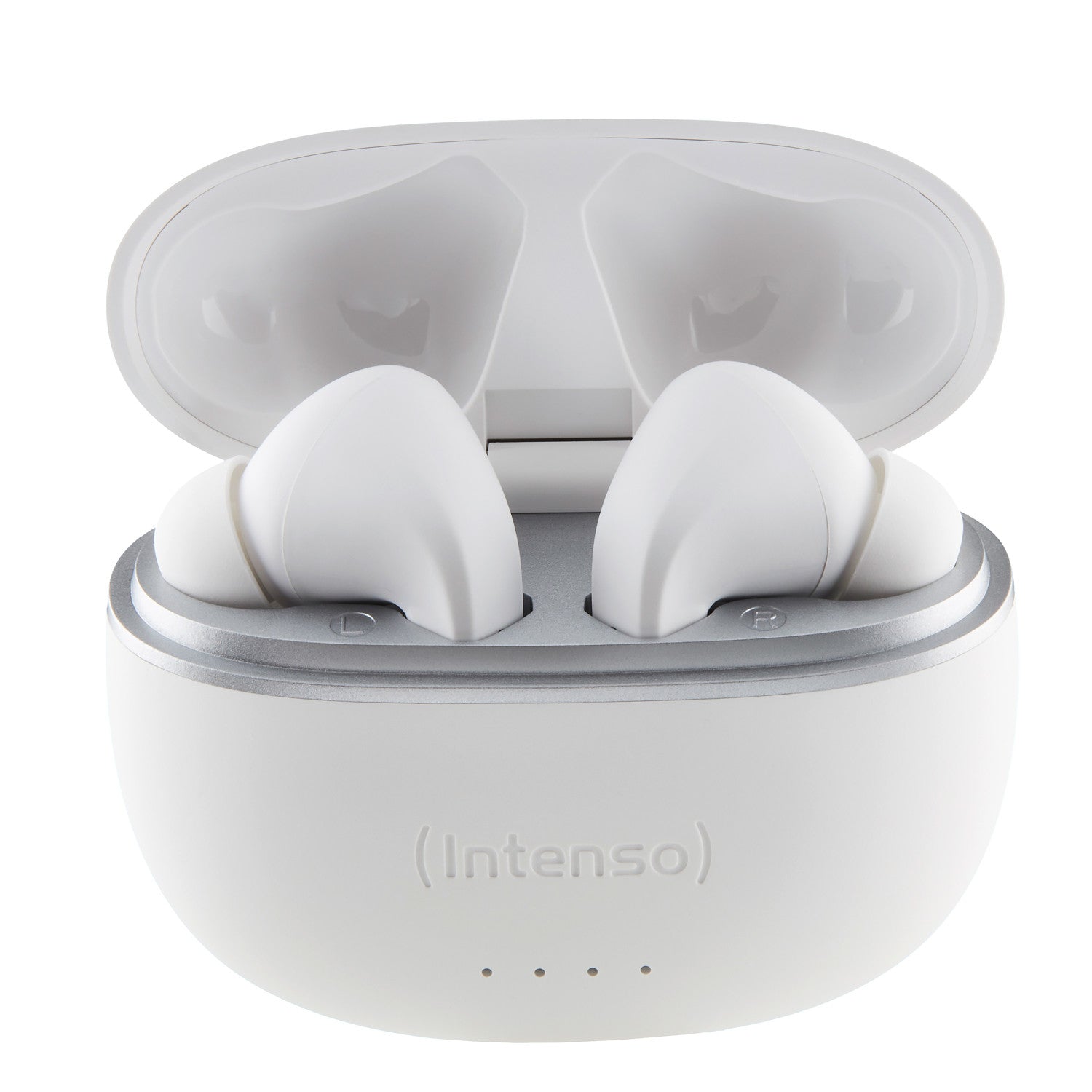 Cuffie Intenso T302A White Buds True Wireless Stereo In-ear Chiamate Musica Sport Tutti i giorni USB tipo-C Bluetooth Bianco