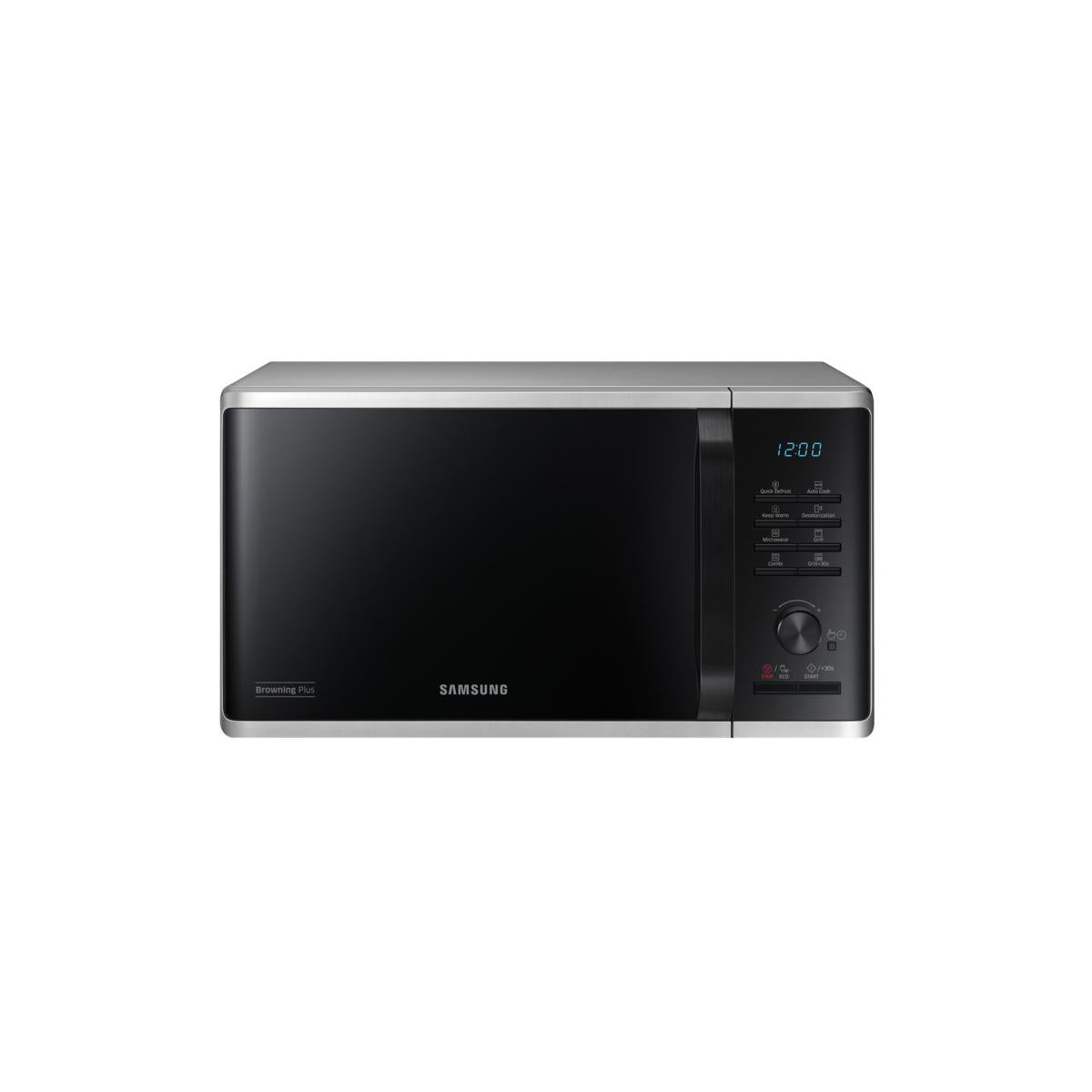 Samsung MG23K3515AS Forno Microonde con Grill 23 L 800 W Nero Argento