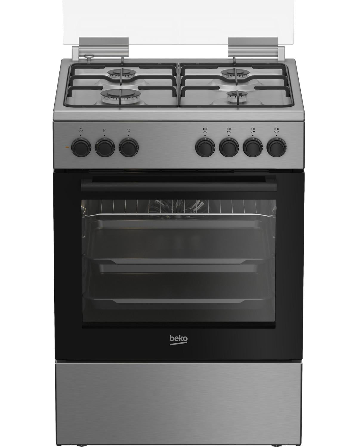 Beko FBE62120XD cucina A Elettrico Gas Acciaio inox