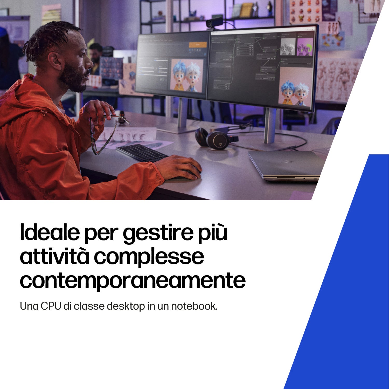 HP ZBook Fury G1i 16 inch Mobile Workstation PC Wolf Pro Security Edition - Data Science Intel Core Ultra 7 255HX 40,6 cm (16") WUXGA 32 GB DDR5-SDRAM NVIDIA RTX PRO 3000 Blackwell Wi-Fi 7 (802.11be) Windows 11 Pro AI Workstation, AI PC