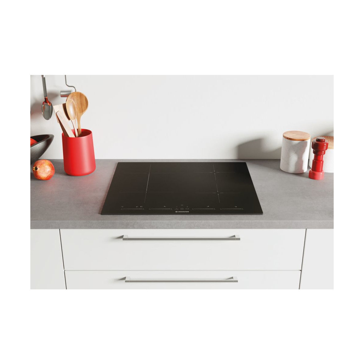 Hoover H-HOB 500 INDUCTION HTPS64MCTTWIFI Nero Da incasso 59 cm Piano cottura a induzione 4 Fornelli