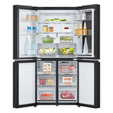 LG InstaView GMV860EPDE Frigorifero Multidoor Slim Classe E 530L WiFi Linear Cooling Essence Matte Black