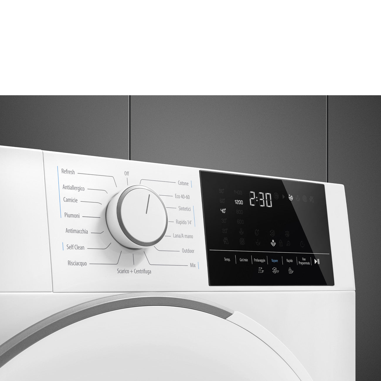 Smeg WN94SEA Lavatrice Caricamento frontale 9 kg 1400 Giri/min Bianco
