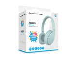 Conceptronic PARRIS04B cuffia e auricolare Con cavo e senza cavo A Padiglione Musica e Chiamate Bluetooth Azzurro