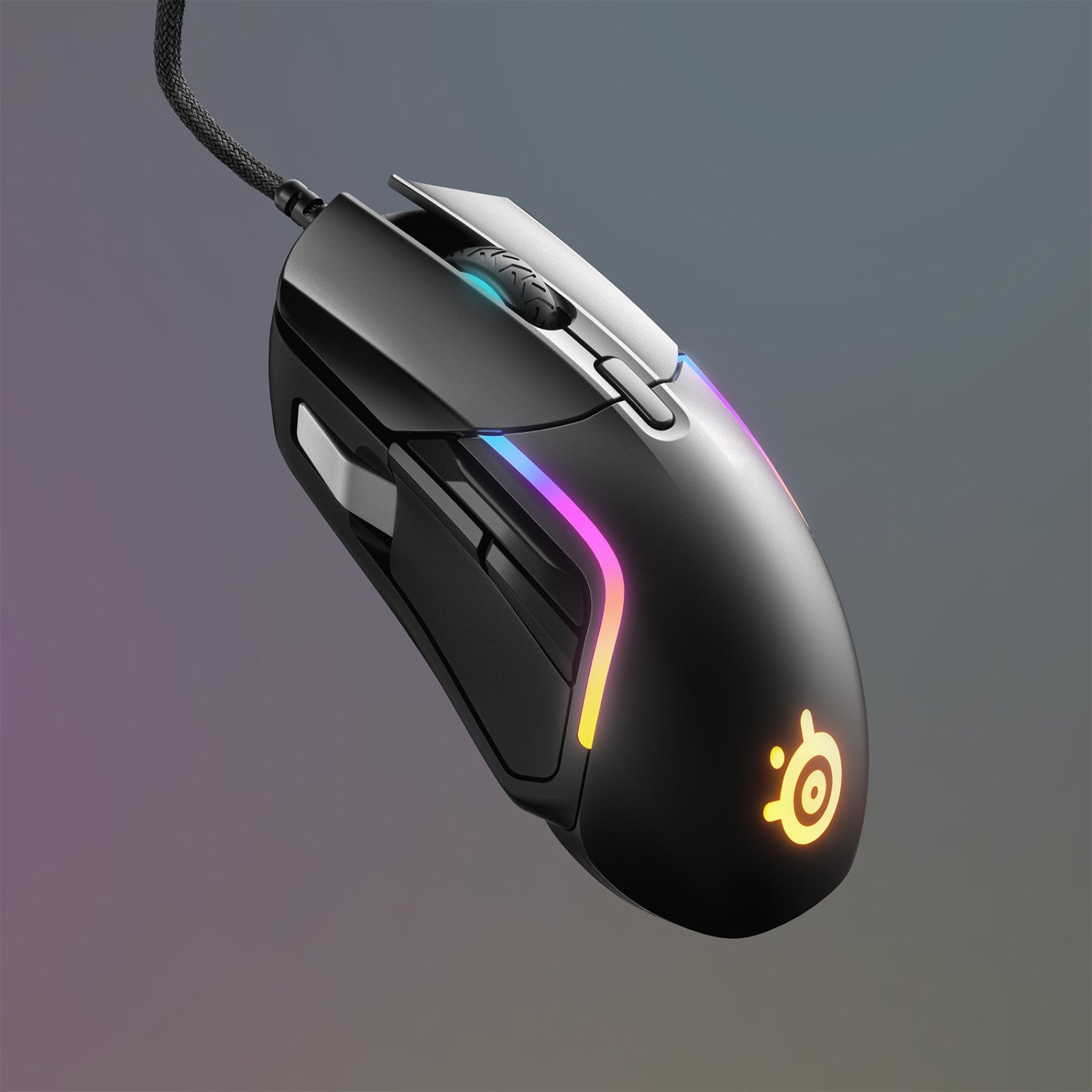 Steelseries Rival 5 PC Mouse Nero Grigio