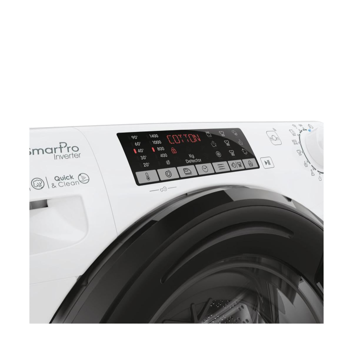 Candy Smart Pro Inverter CSO 496TWMB6/1-S Lavatrice Caricamento frontale 9 kg 1400 Giri/min Bianco