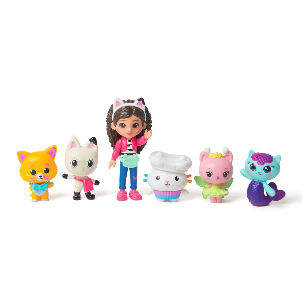 Gabby's Dollhouse : The Movie Set mini personaggi del film Set di 11 Pezzi con Personaggi e Accessori Giocattolo per Bambine e Bambini dai 3 anni in su