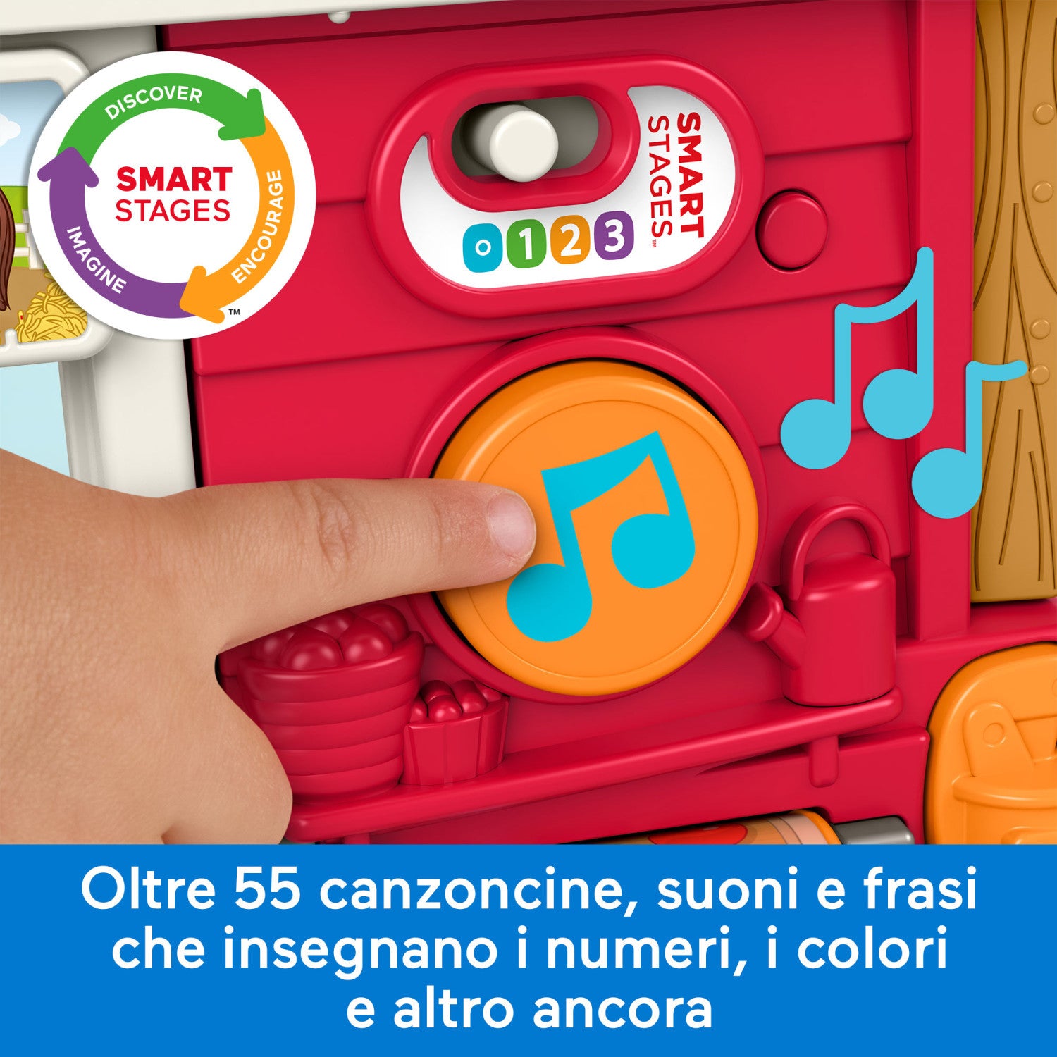 Fisher-Price Little People Divertente Fattoria Animali Felici