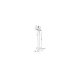 Erard STANDiT PRO 2,29 m (90") Nero, Bianco