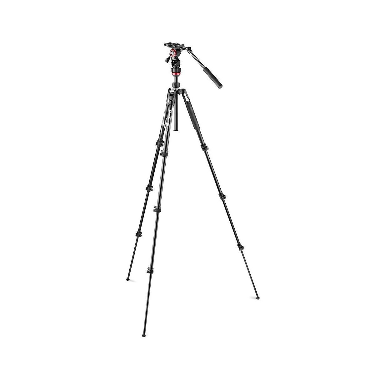 Manfrotto MVKBFRL LIVE treppiede Fotocamere digitali film 3 gambe Nero Argento